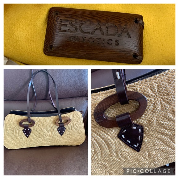 👏host pick 👏 Rare Escada “Exotics” handbag - Picture 3 of 12